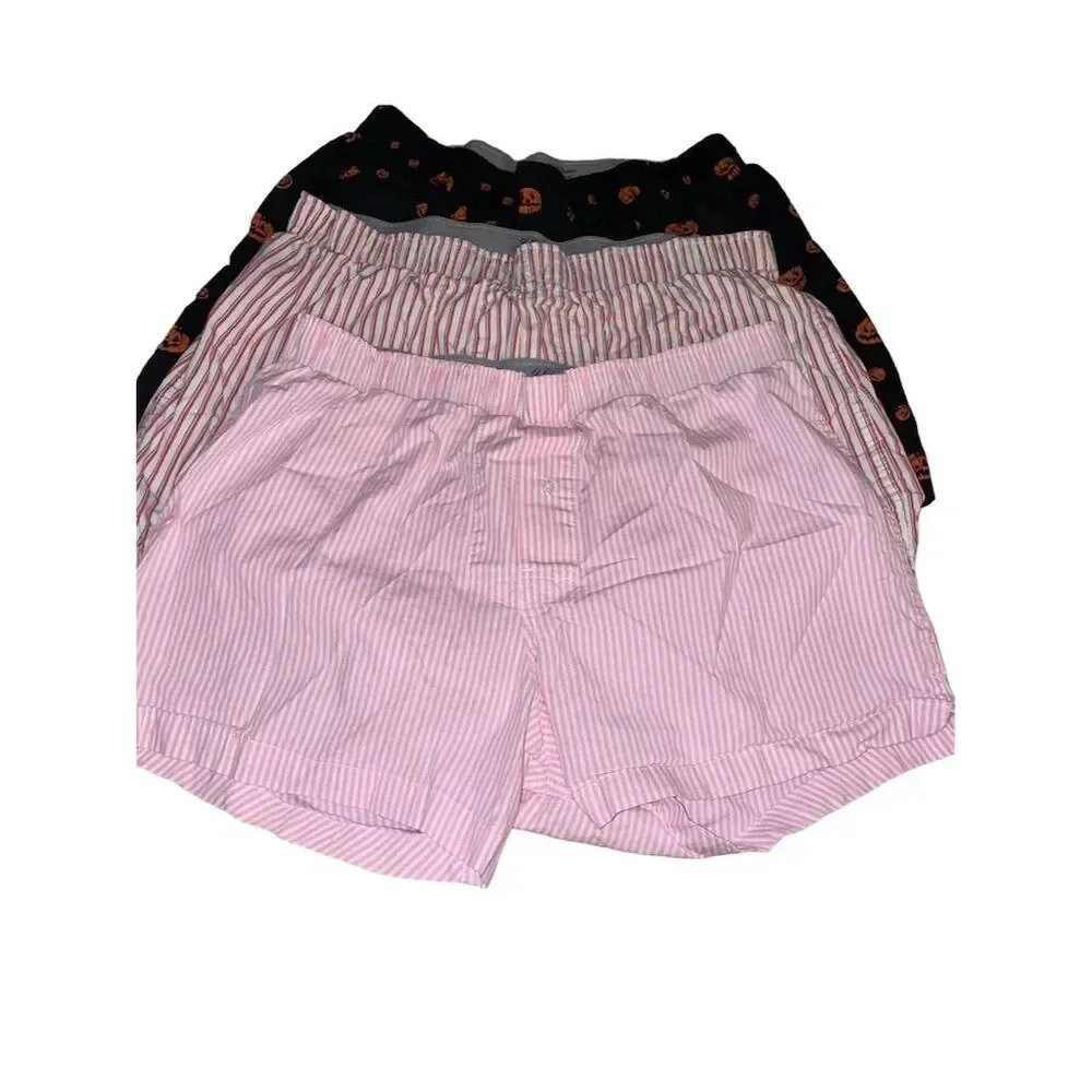 J.Crew men’s  Boxer Shorts bundle of 3 Striped & Graphic Multicolor Size M